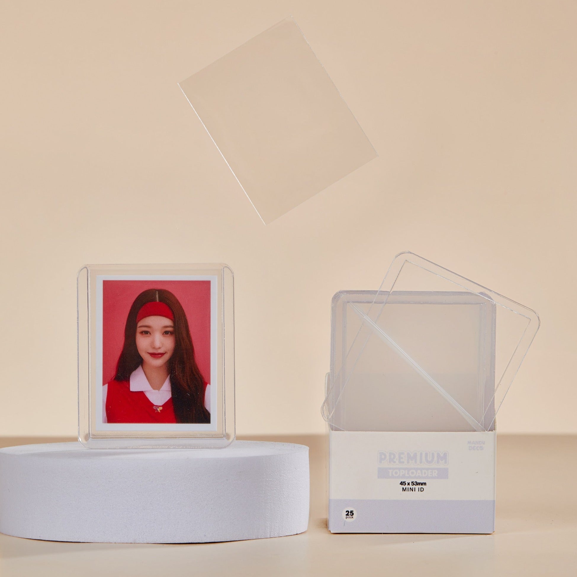 MINI CARGADOR SUPERIOR DE IDENTIFICACIÓN TRANSPARENTE PREMIUM