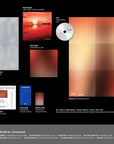 LIMITED EDITION: PREMIUM POSTCARD SLEEVES - AFTERGLOW VERSION (183x184MM)