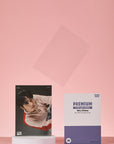 PREMIUM POSTCARD SLEEVES - INDIGO VERSION (154x213MM)
