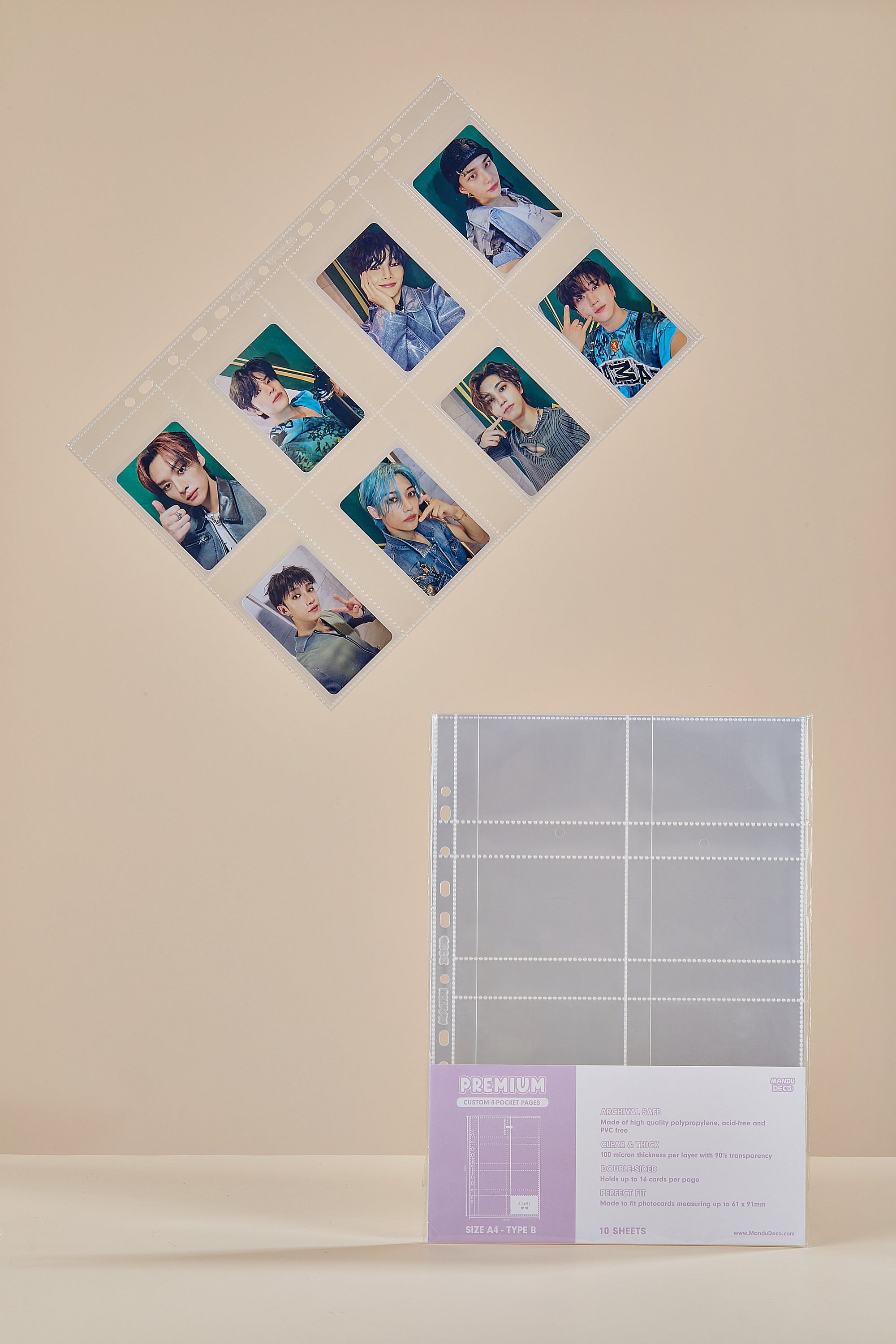 PAGES DE POCHE A4 PERSONNALISÉES