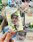 PVC-FREE PREMIUM COLORED FRAME PHOTOCARD TOPLOADERS - YELLOW