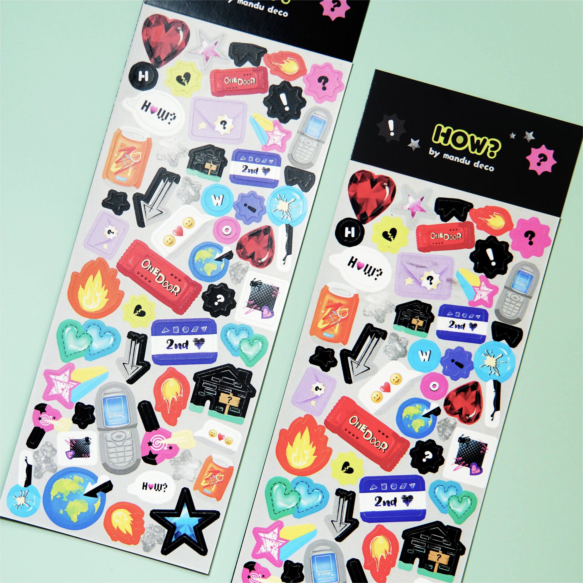 HOW? STICKERS
