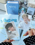PVC-FREE PREMIUM COLORED FRAME PHOTOCARD TOPLOADERS - BLUE