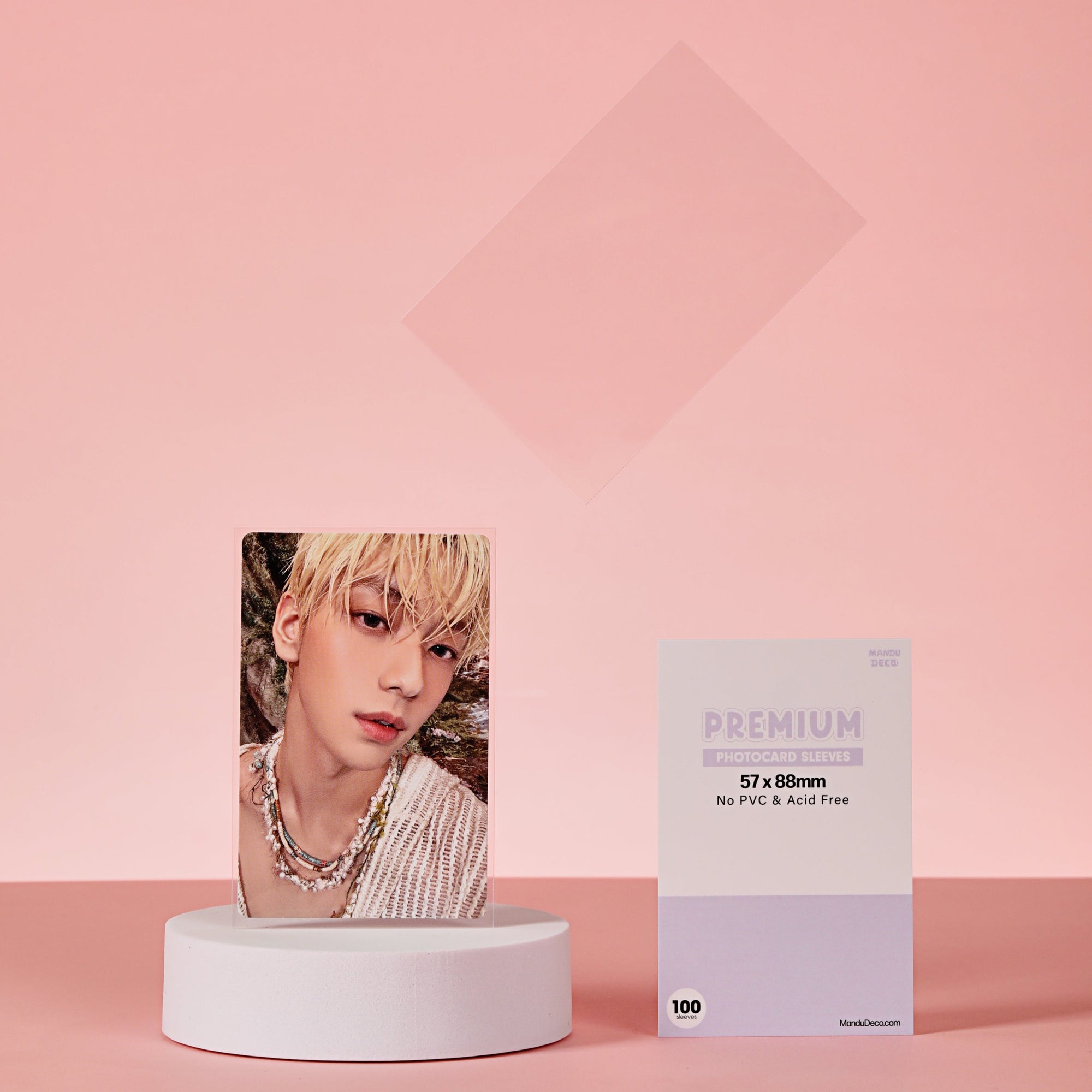 PREMIUM PHOTOCARD SLEEVES - PURPLE VERSION (57x88MM)