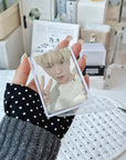 PVC-FREE PREMIUM COLORED FRAME PHOTOCARD TOPLOADERS - WHITE