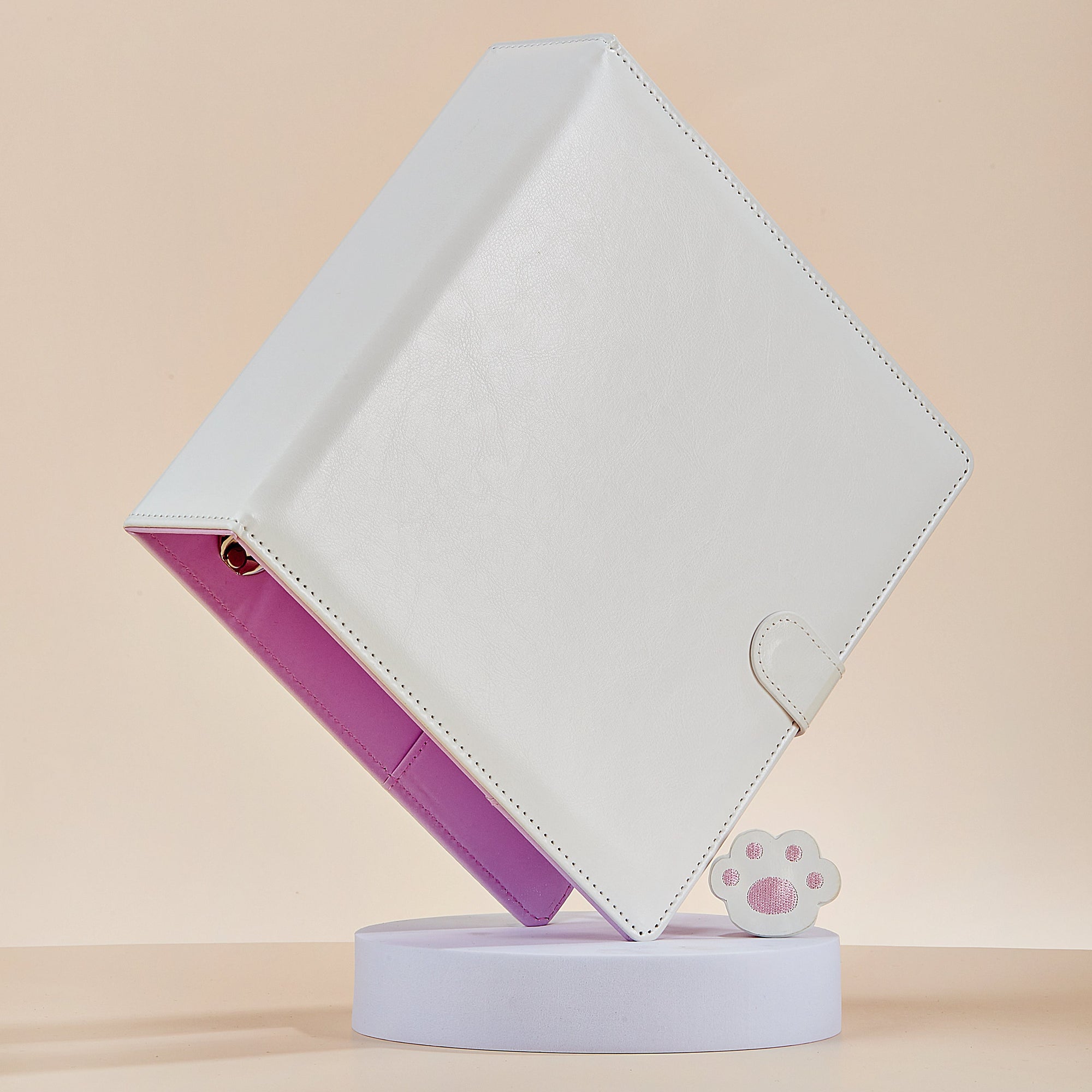CLASSEUR BLANC MYSTIQUE - A5