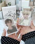 PVC-FREE PREMIUM COLORED FRAME PHOTOCARD TOPLOADERS - WHITE
