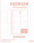 CUSTOM A4 POCKET PAGES