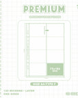 CUSTOM A4 POCKET PAGES