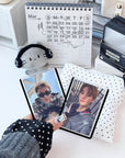 PVC-FREE PREMIUM COLORED FRAME PHOTOCARD TOPLOADERS - BLACK
