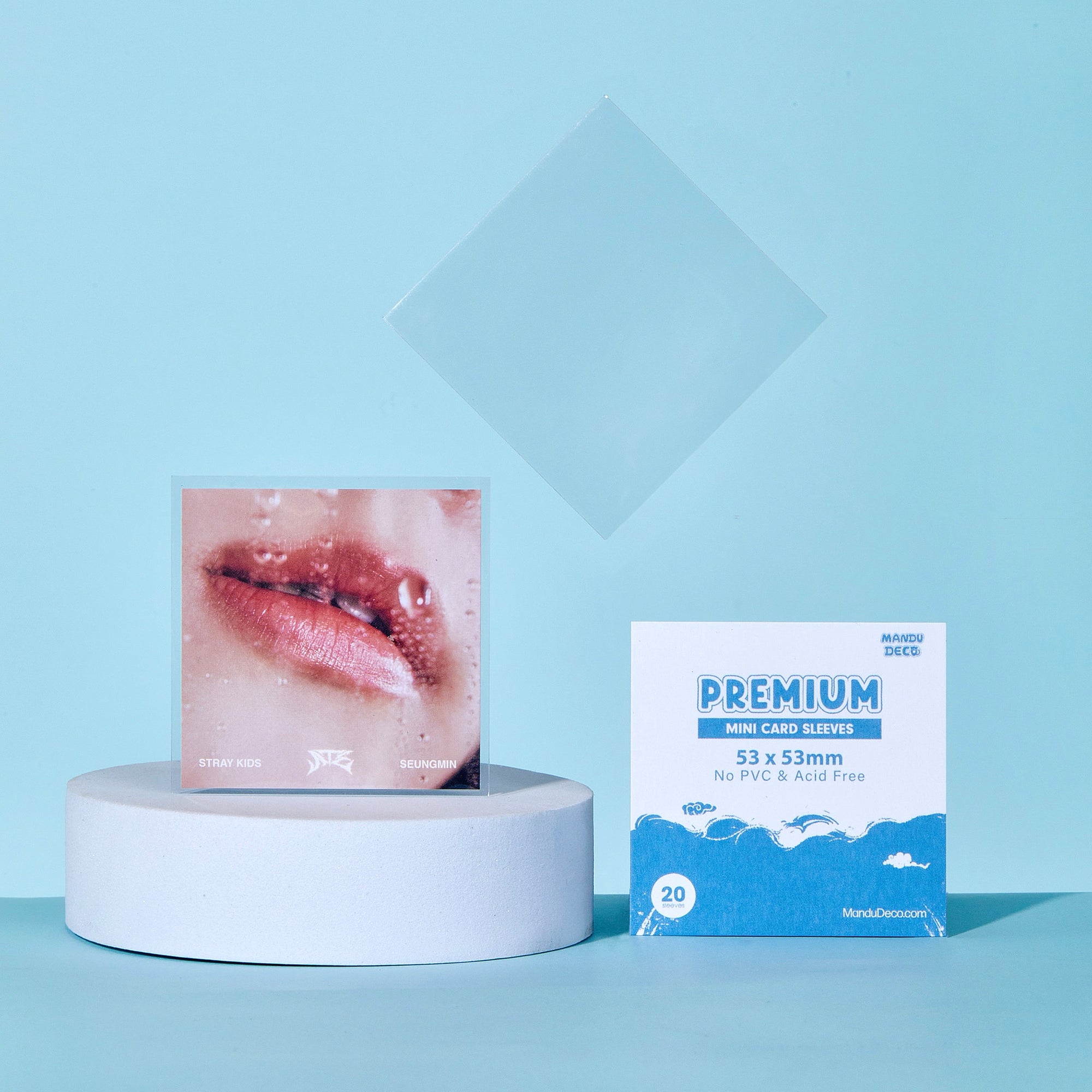 EDICIÓN LIMITADA: FUNDAS PREMIUM PARA POSTALES - VERSIÓN ACORDEÓN (53x53MM)