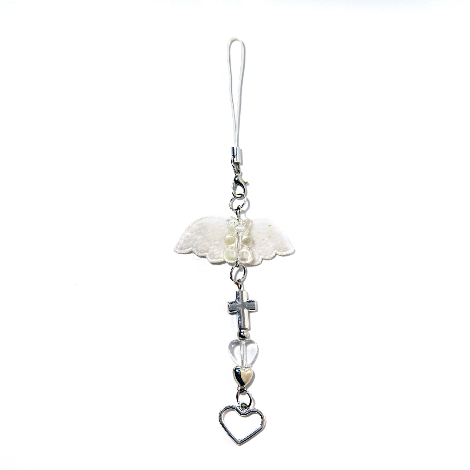 CHARMS PARA TELÉFONO CON TEMA BLANCO