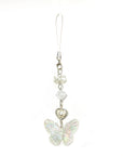WHITE THEME PHONE CHARMS