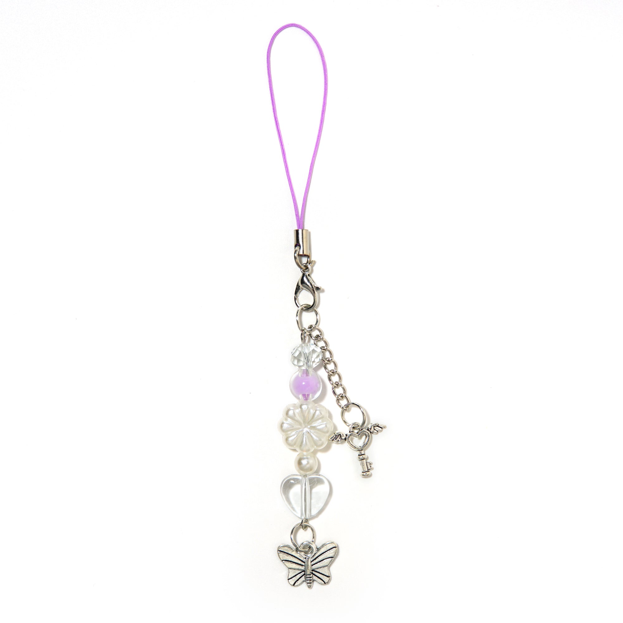 CHARMS PARA TELÉFONO CON TEMA PÚRPURA