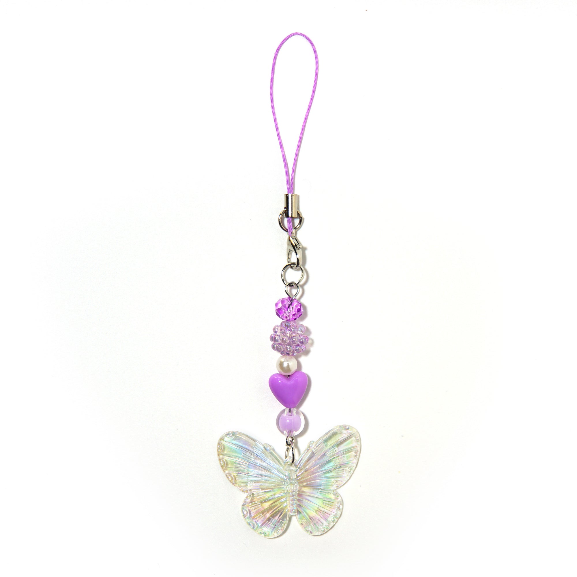 CHARMS PARA TELÉFONO CON TEMA PÚRPURA