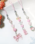 PINK THEME PHONE CHARMS