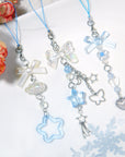 BLUE THEME PHONE CHARMS