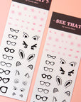 PEGATINAS DE BURBUJAS DE LOVE LEE