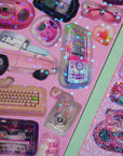 PEGATINAS DE BURBUJAS DE LOVE LEE