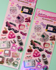 PEGATINAS DE BURBUJAS DE LOVE LEE