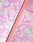 AUTOCOLLANTS BULLES D'AMOUR LEE