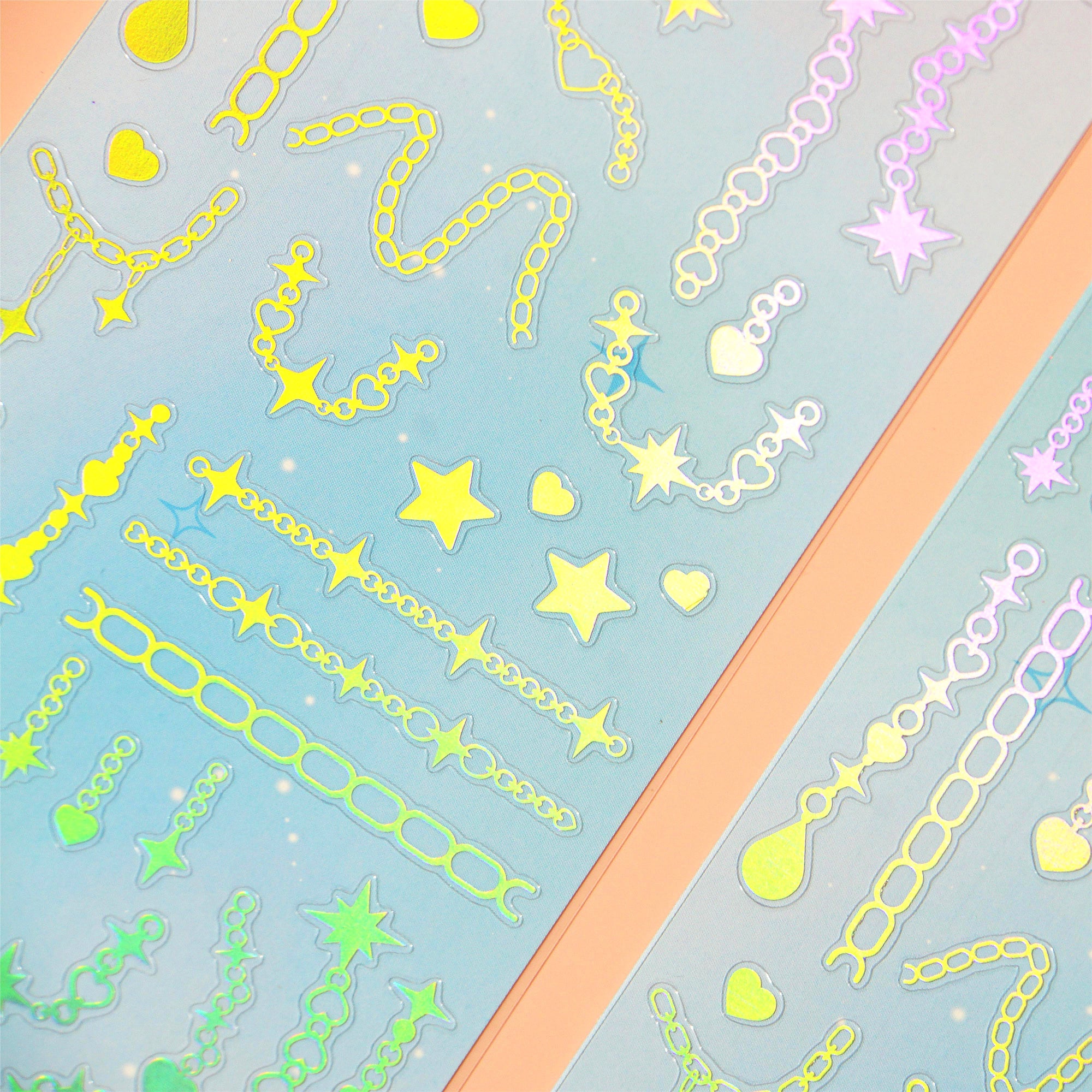 PERFECT NIGHT CHAIN FOIL STICKERS