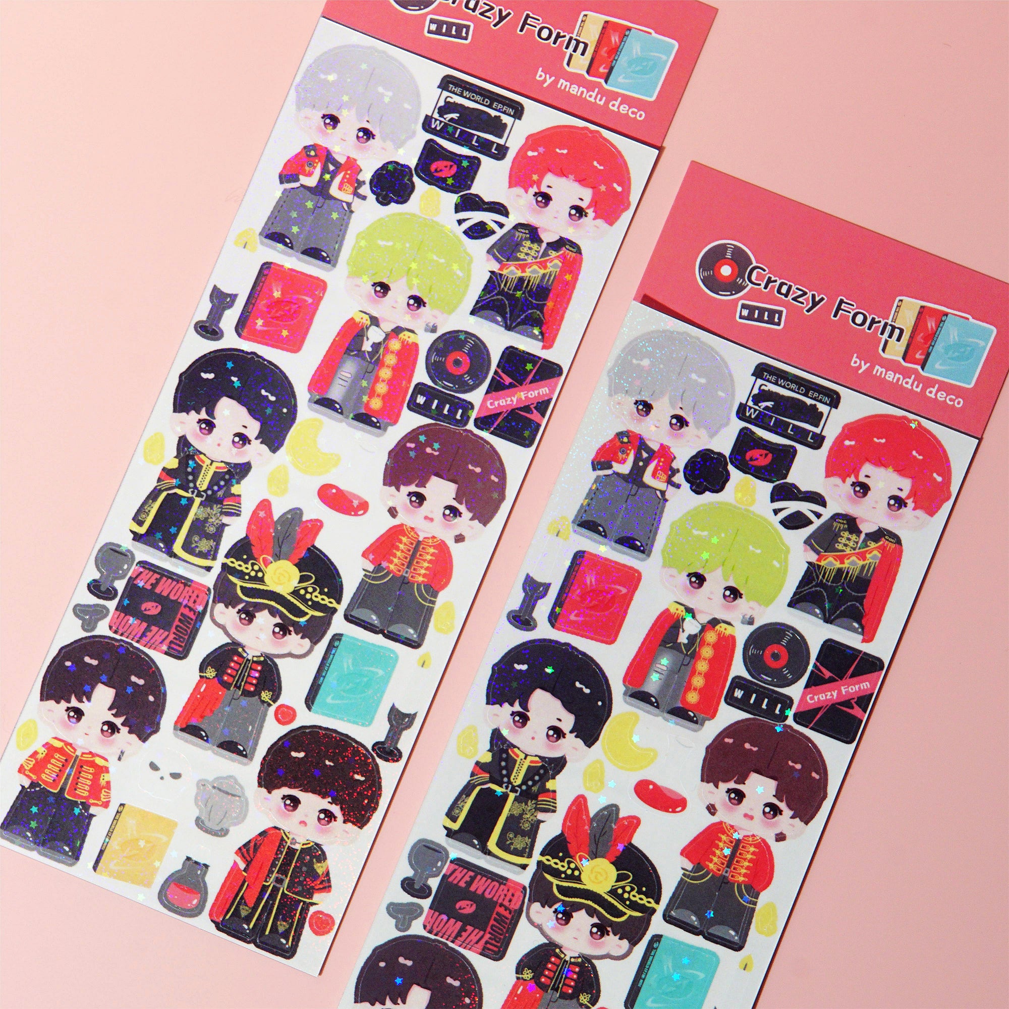 CRAZY FORM STICKERS