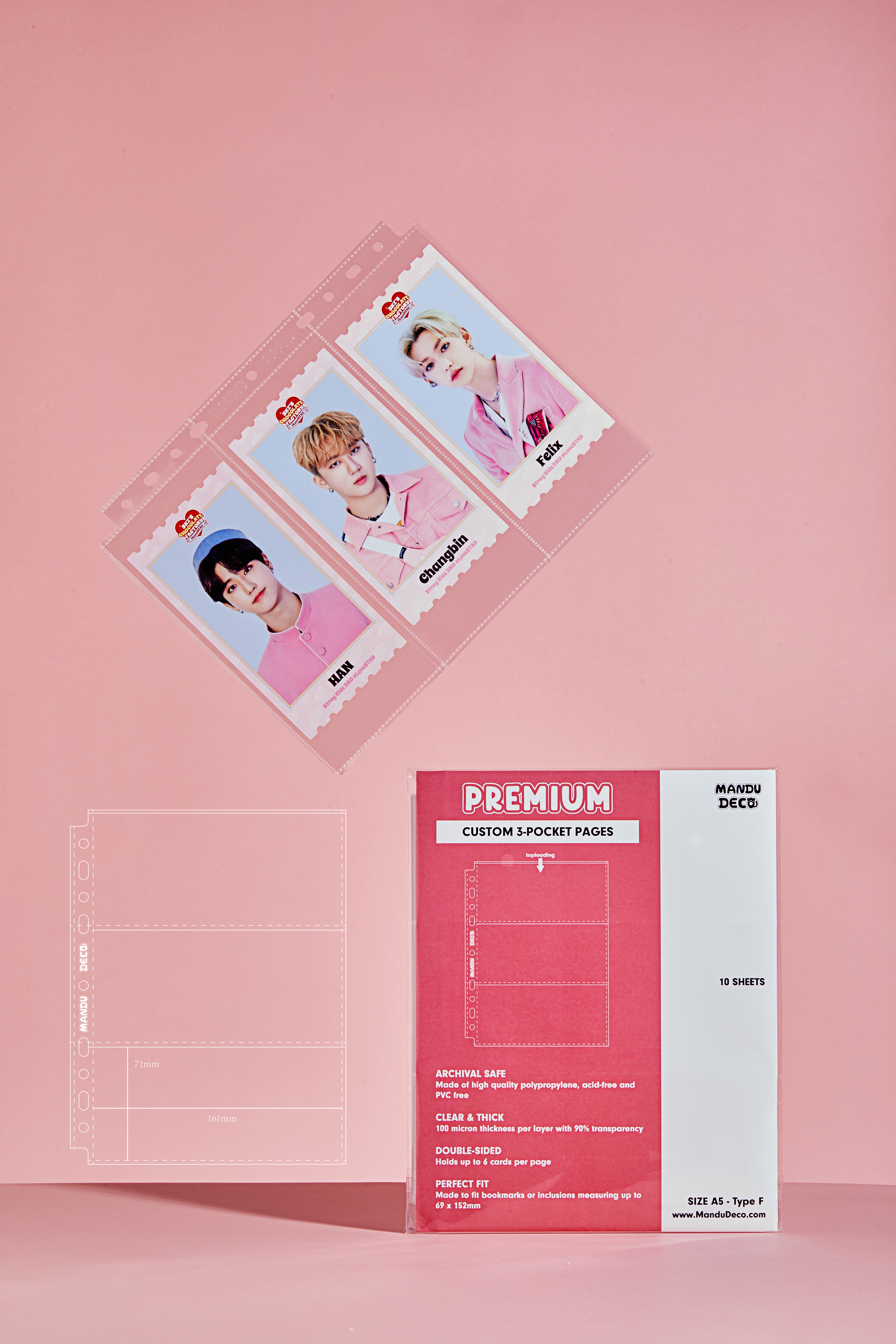 CUSTOM A5 POCKET PAGES