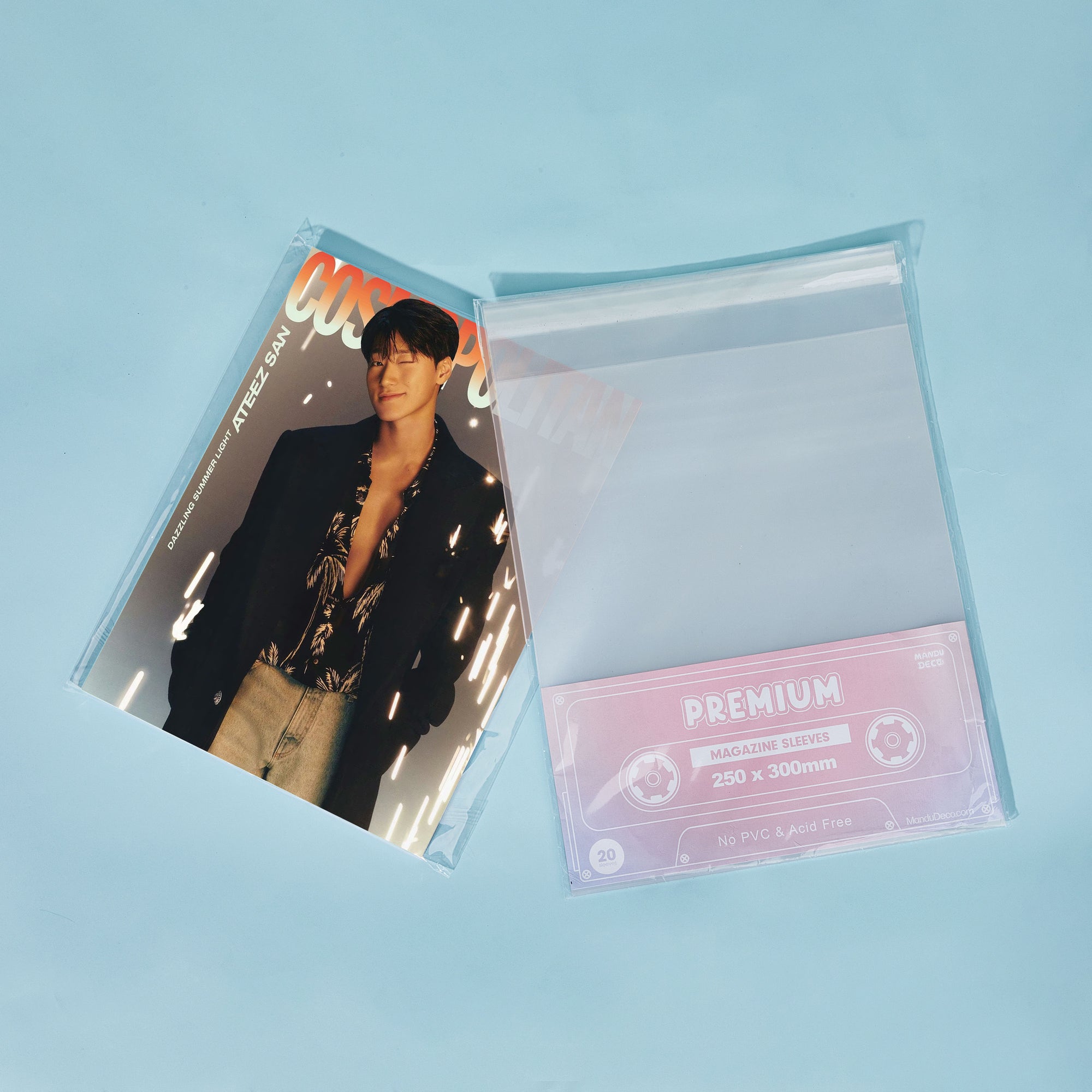 FUNDAS PARA REVISTAS PREMIUM - TAMAÑO ANCHO A4 (250X300MM)