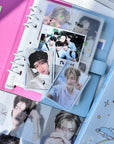 PVC-FREE PREMIUM COLORED FRAME PHOTOCARD TOPLOADERS - BLUE