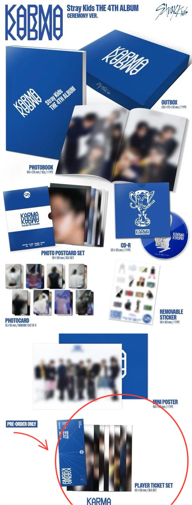 LIMITED EDITION: PREMIUM PLAYER TICKET SLEEVES (64x153MM)