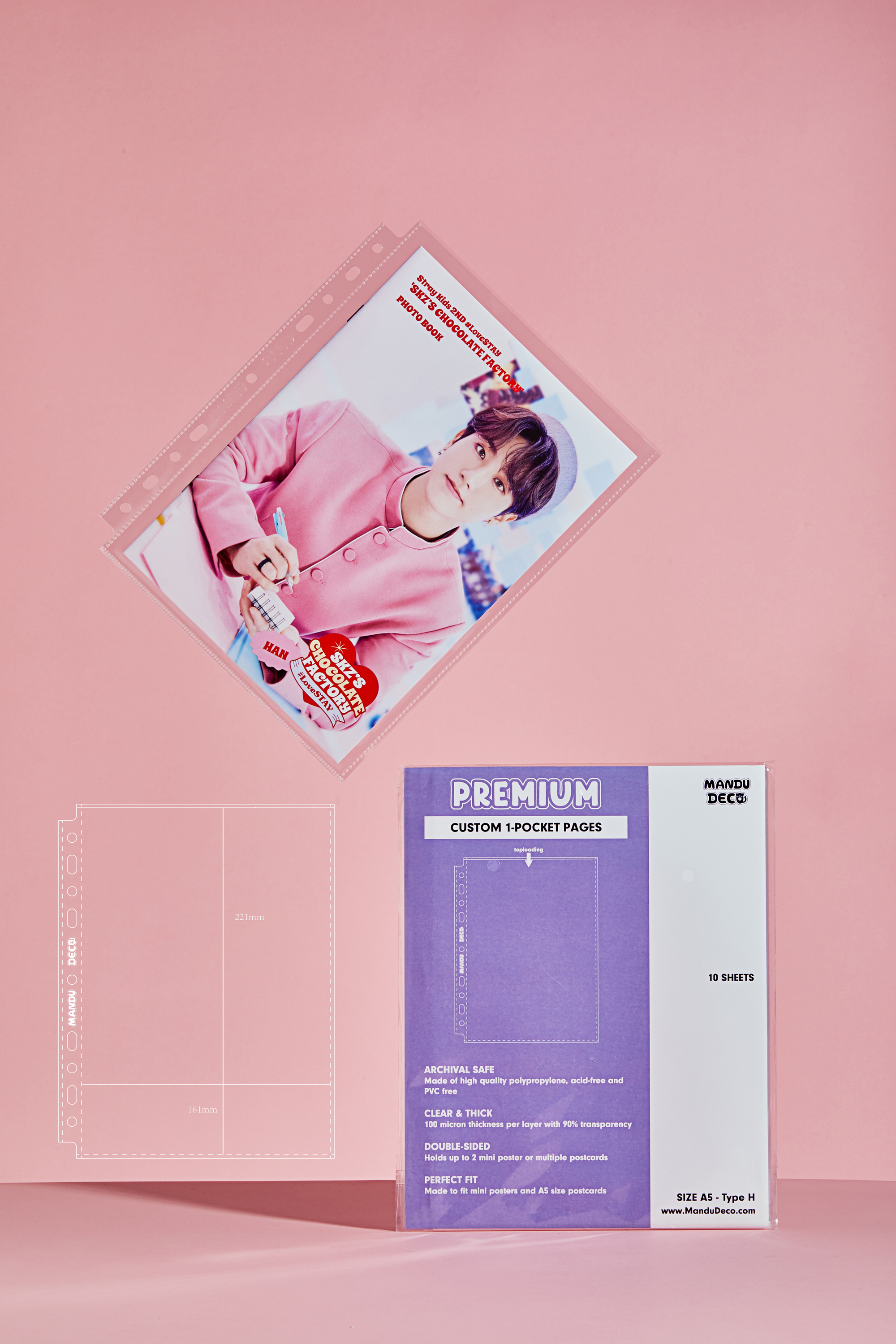 CUSTOM A5 POCKET PAGES