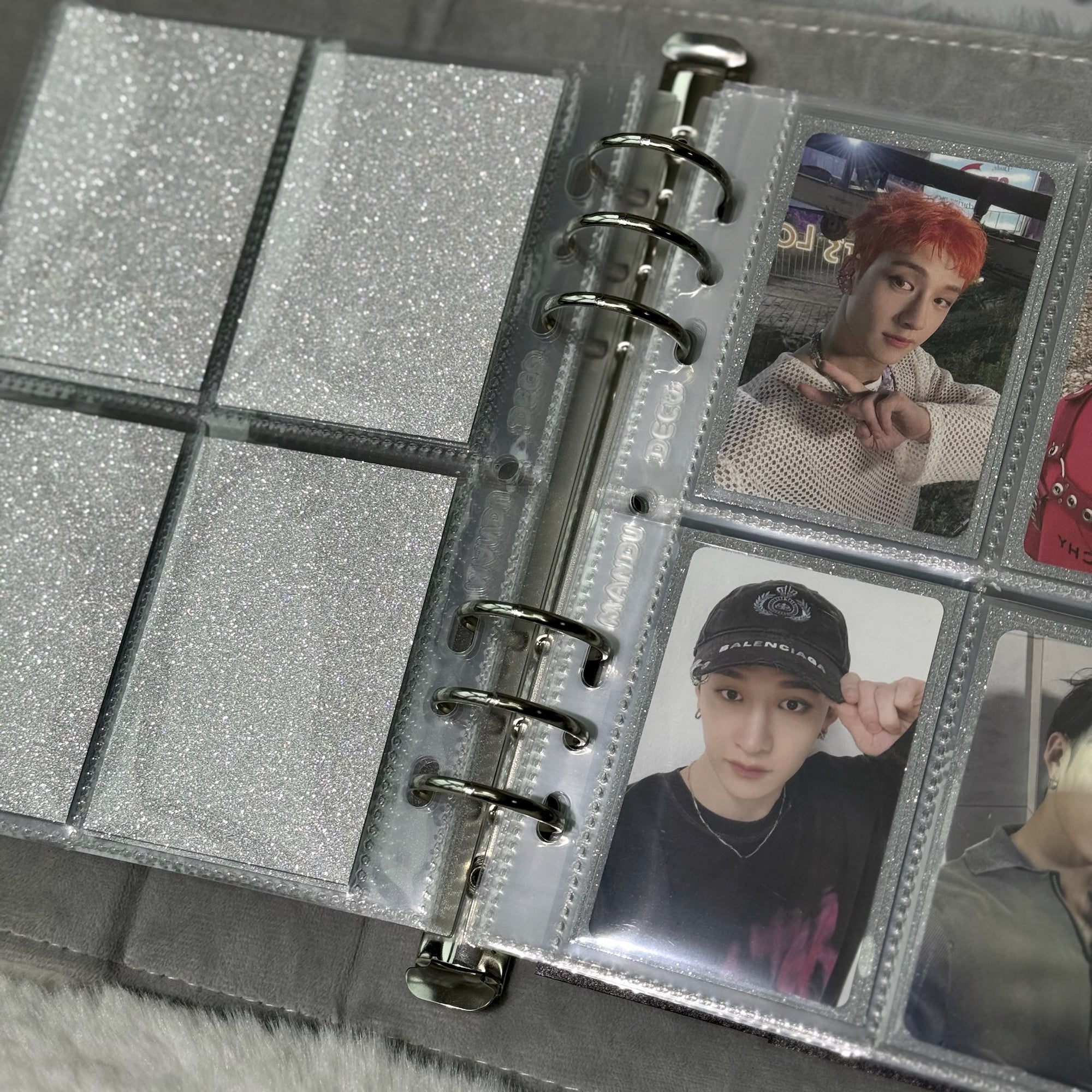 FUNDAS PARA TARJETAS FOTOGRÁFICAS PREMIUM SHIMMER - BRILLO PLATEADO