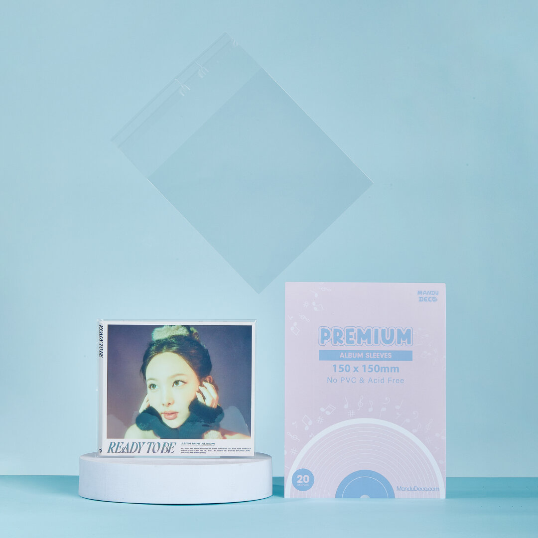 FUNDAS PARA ÁLBUMES PREMIUM - TAMAÑO DIGIPACK (150X150MM)