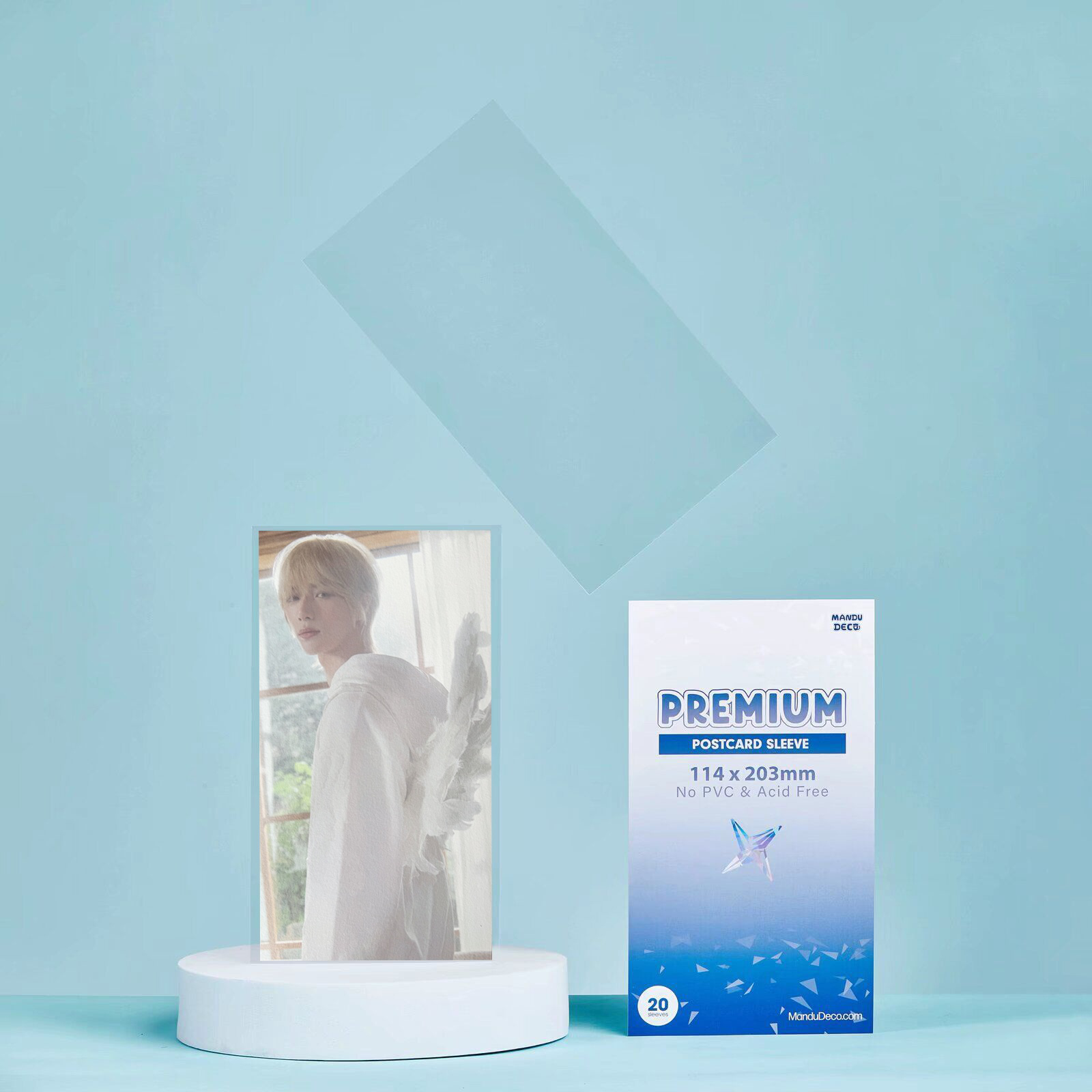 LIMITED EDITION: PREMIUM POSTCARD SLEEVES - ANGEL VERSION (114x203MM)
