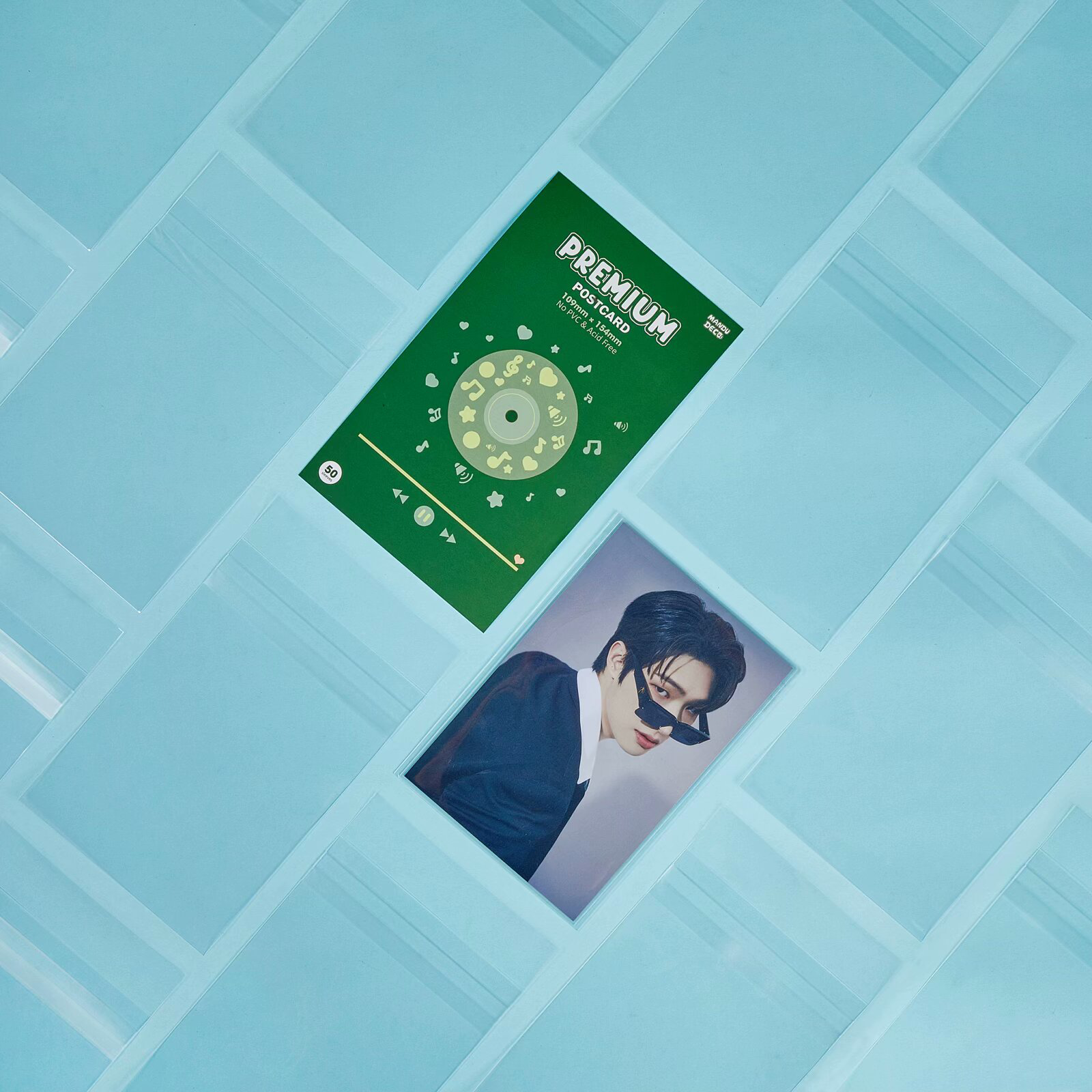PREMIUM RESEALABLE POSTCARD SLEEVES (109x154MM)