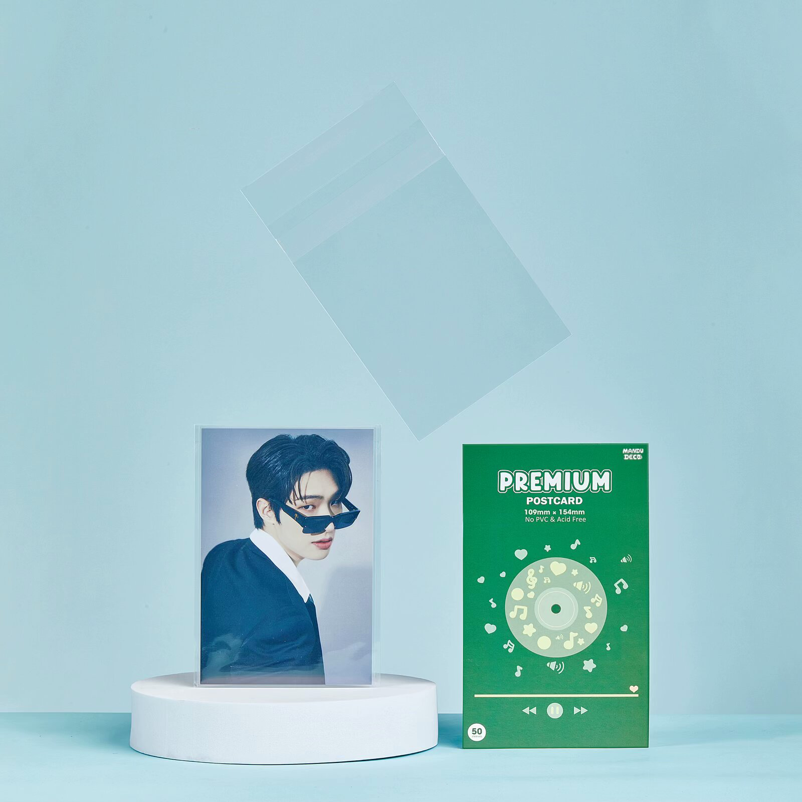 PREMIUM RESEALABLE POSTCARD SLEEVES (109x154MM)
