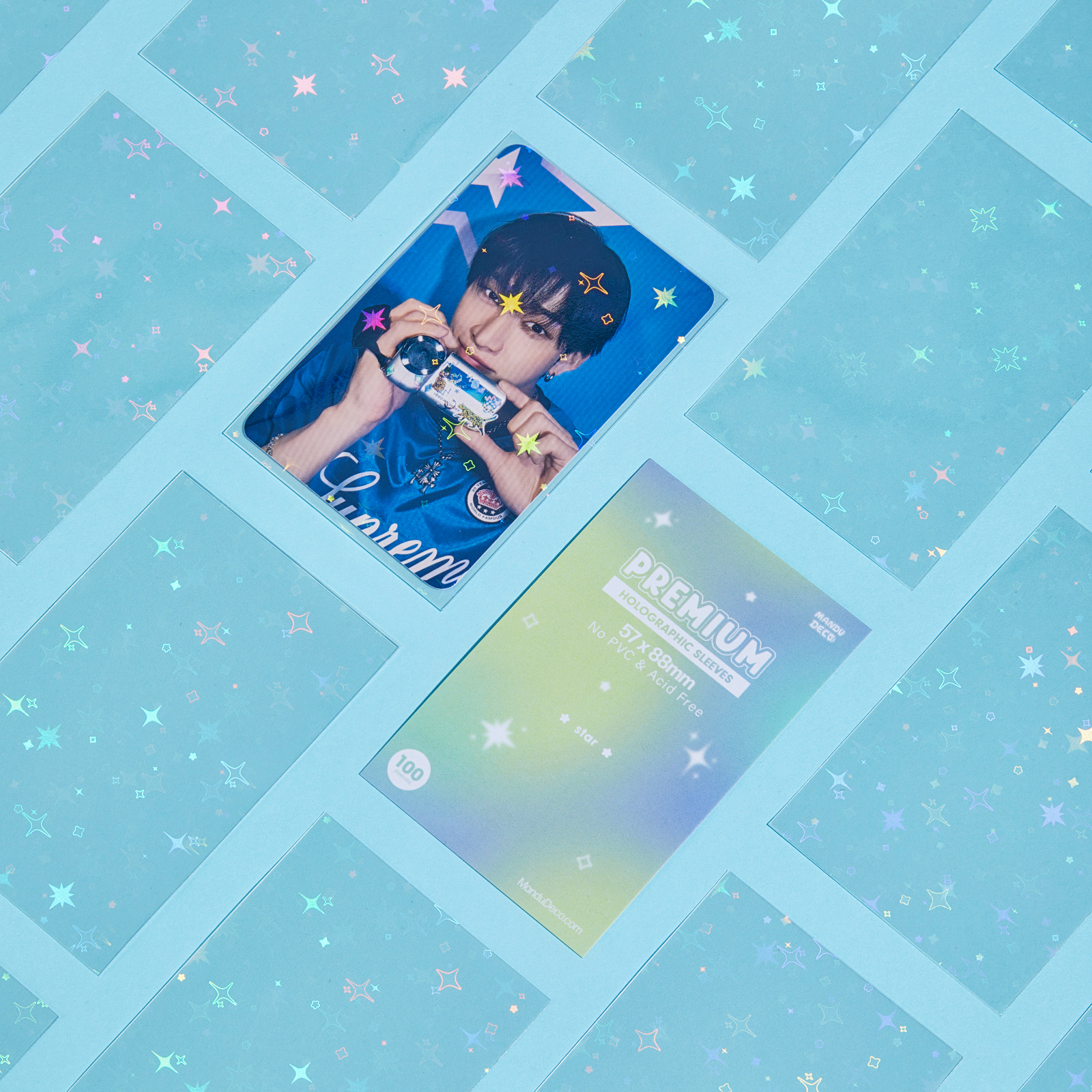 PROTECTION POUR CARTES PHOTO HOLOGRAPHIQUES PREMIUM - VERSION STAR