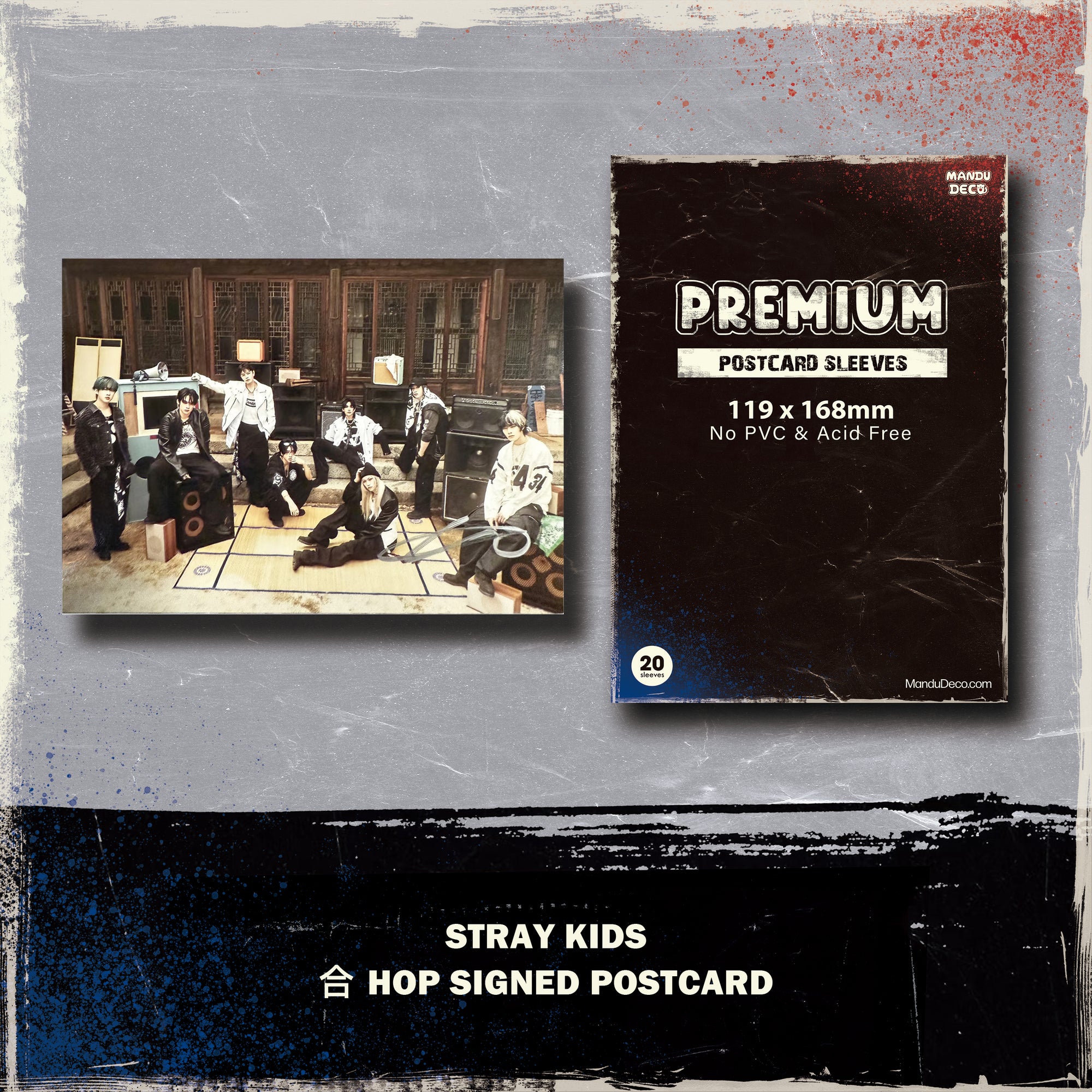 LIMITED EDITION: PREMIUM POSTCARD SLEEVES - HOP VERSION (119x168MM)