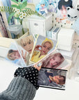 PVC-FREE PREMIUM COLORED FRAME PHOTOCARD TOPLOADERS - BLACK