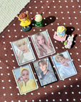 PVC-FREE PREMIUM COLORED FRAME PHOTOCARD TOPLOADERS - RAINBOW