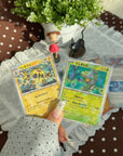 PREMIUM HEART HOLOGRAPHIC SLEEVES - (66x91mm)