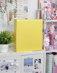 YELLOW ‘LEMON DROP’ A4 CUSTOM BINDER