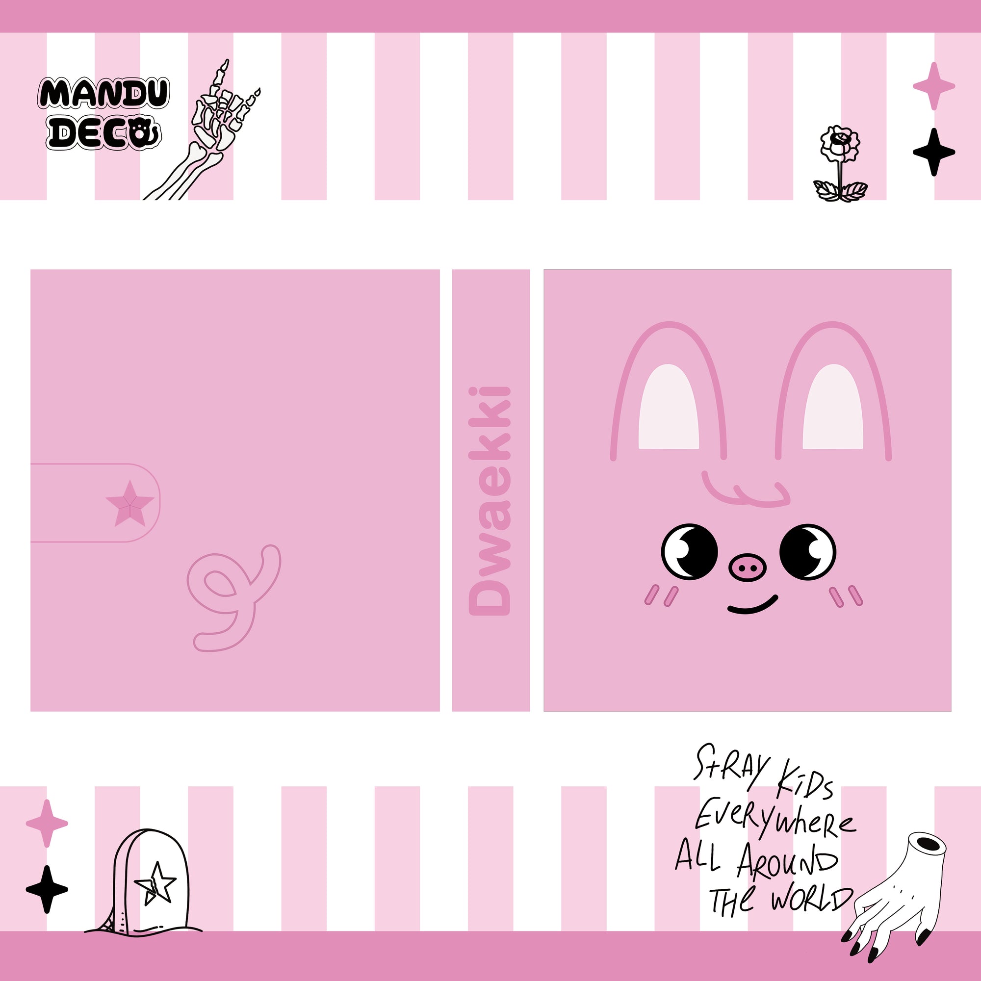 CLASSEUR PELUCHE DWAEKKI - A5