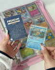 PREMIUM SAKURA HOLOGRAPHIC SLEEVES - (66x91mm)