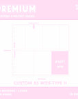 A5 WIDE POCKET PAGES