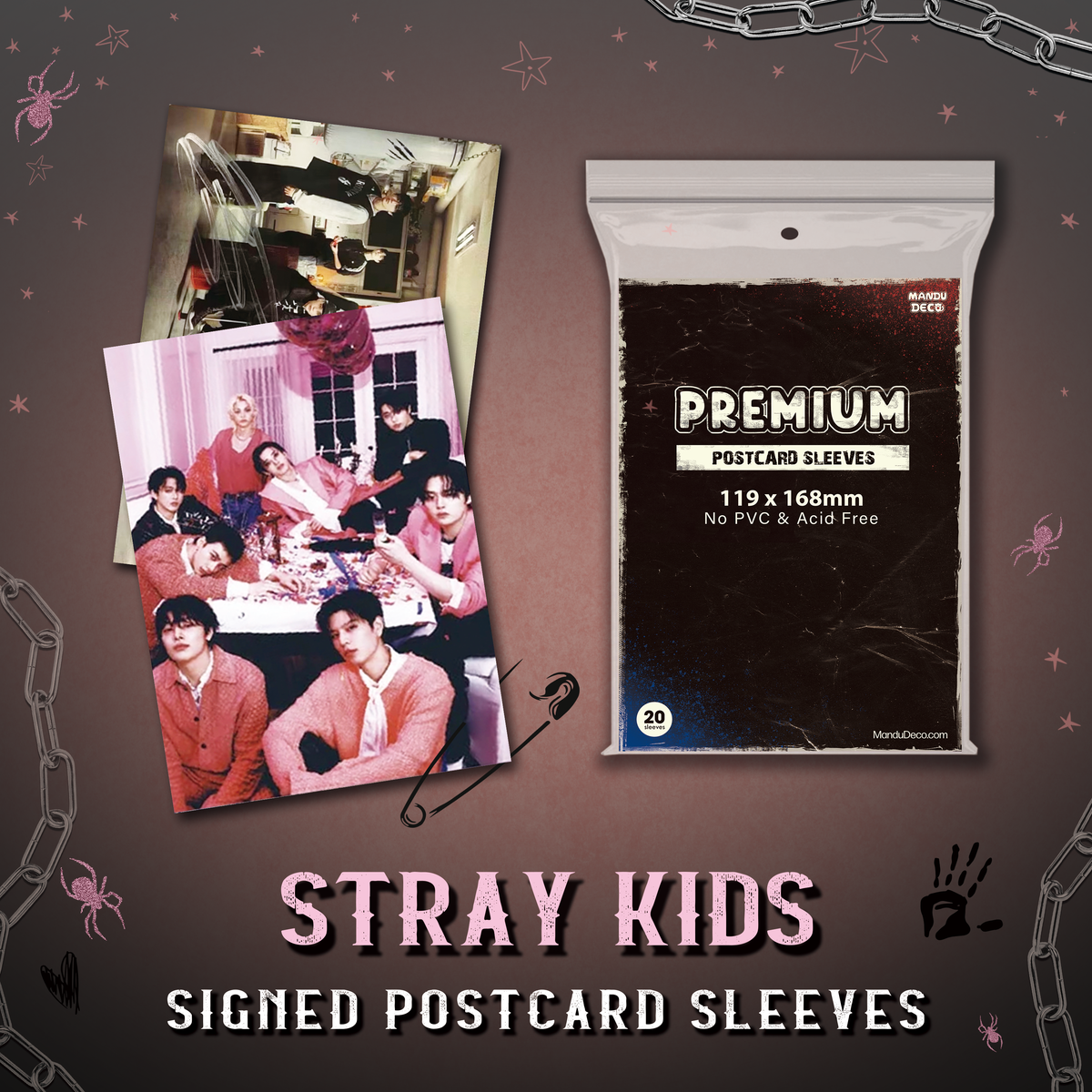 LIMITED EDITION: PREMIUM POSTCARD SLEEVES - HOP VERSION (119x168MM