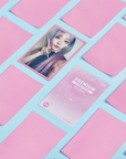 PREMIUM SHIMMER PHOTOCARD SLEEVES - PINK SHIMMER