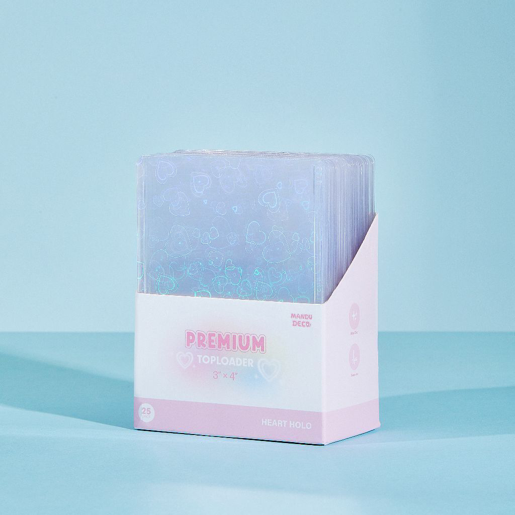 CHARGEUR SUPÉRIEUR TRANSPARENT PREMIUM 3 X 4"
