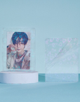 PREMIUM HEART HOLO 3 X 4" TOPLOADER